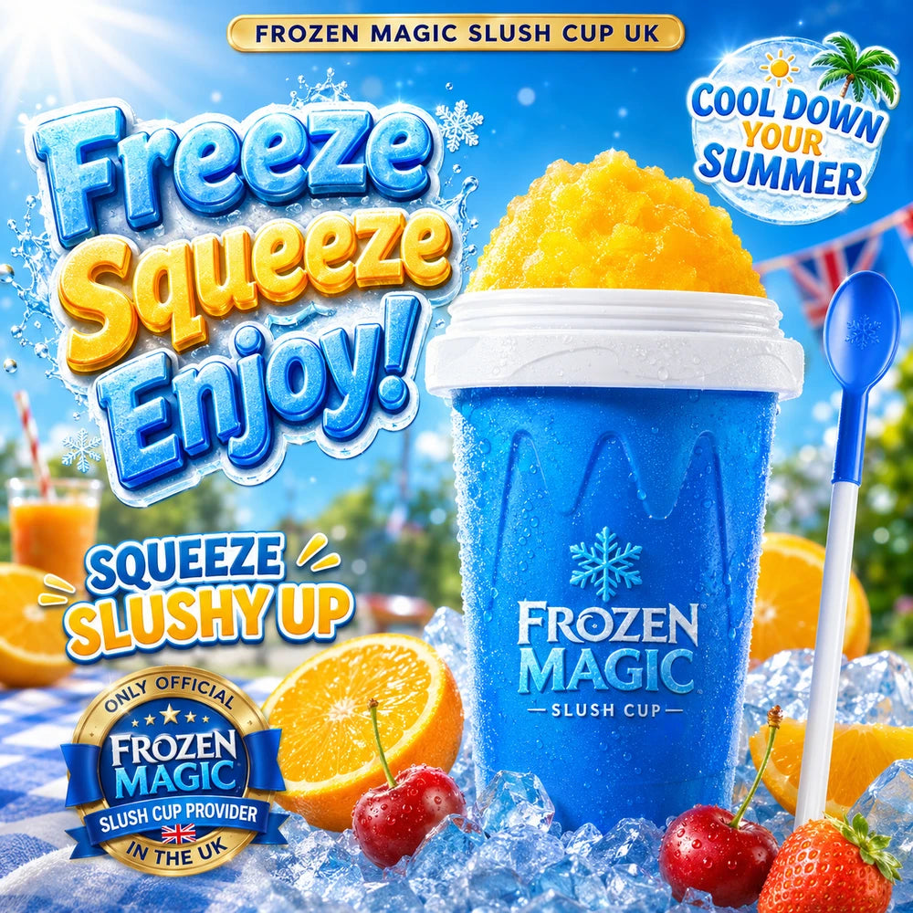Frozen Magic Slush Cup — Turn Any Drink Into A Frozen Slushie In 60 Seconds!