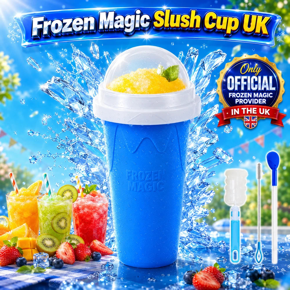 Frozen Magic Slush Cup — Turn Any Drink Into A Frozen Slushie In 60 Seconds!