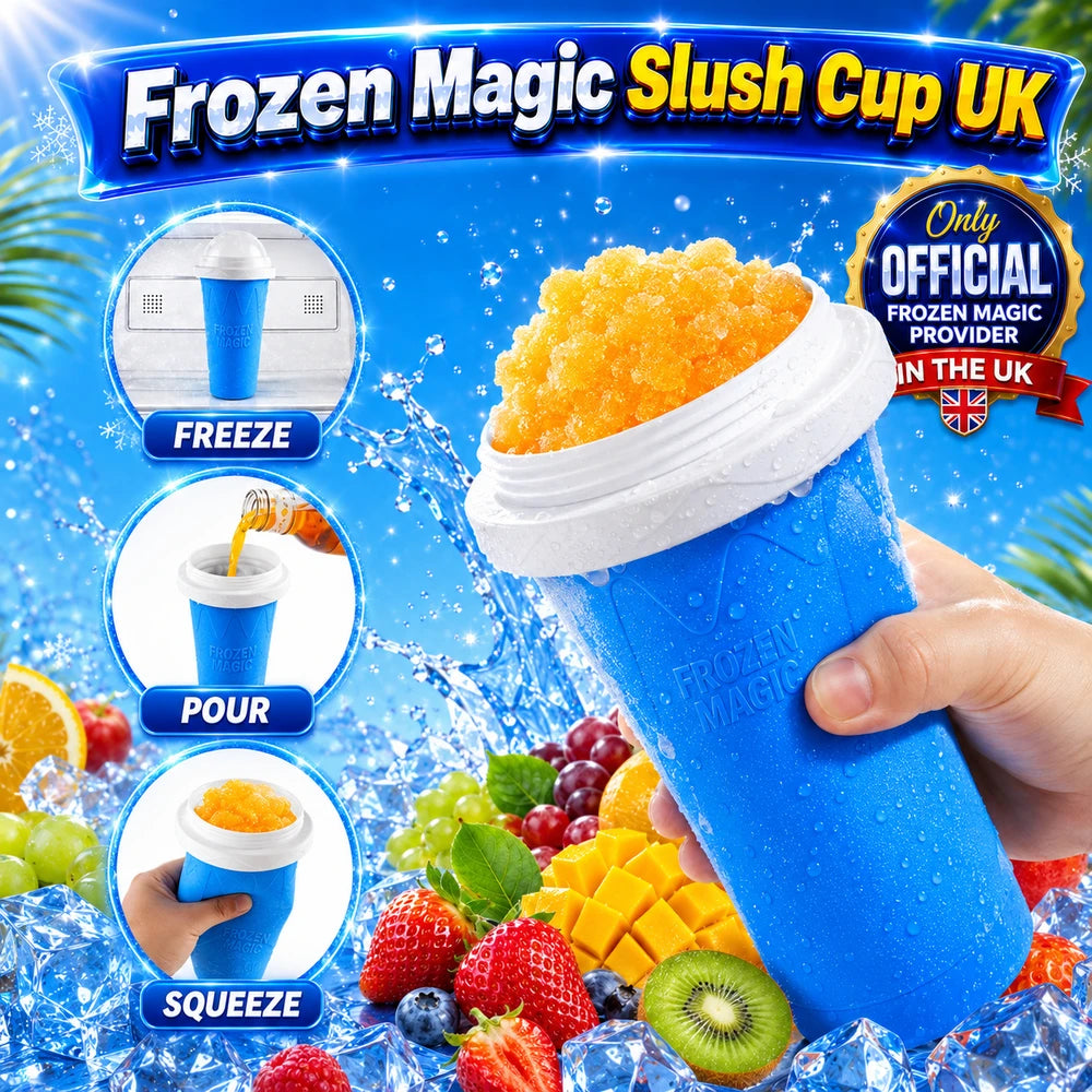 Frozen Magic Slush Cup — Turn Any Drink Into A Frozen Slushie In 60 Seconds!